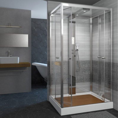 Душевая кабина AvaCan Z122 с баней 120x90 см, Z122STEAM