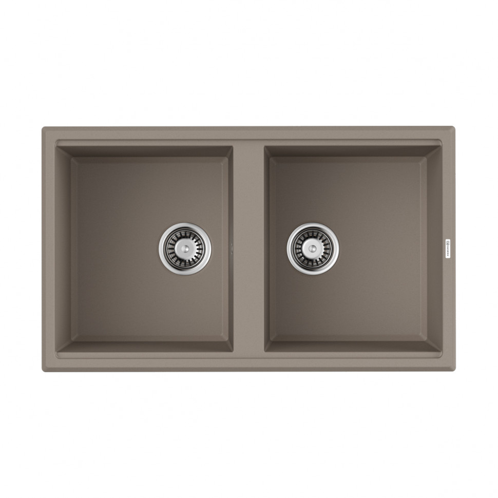 Кухонная мойка Omoikiri Tedori 86-2-SA Tetogranit/бежевый, 4993926