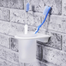 Подстаканник одинарный Wasserkraft Kammel K-8328WHITE