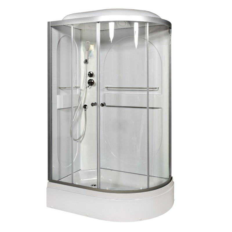 Душевая кабина DTO L 520 L с электрикой (120x80)