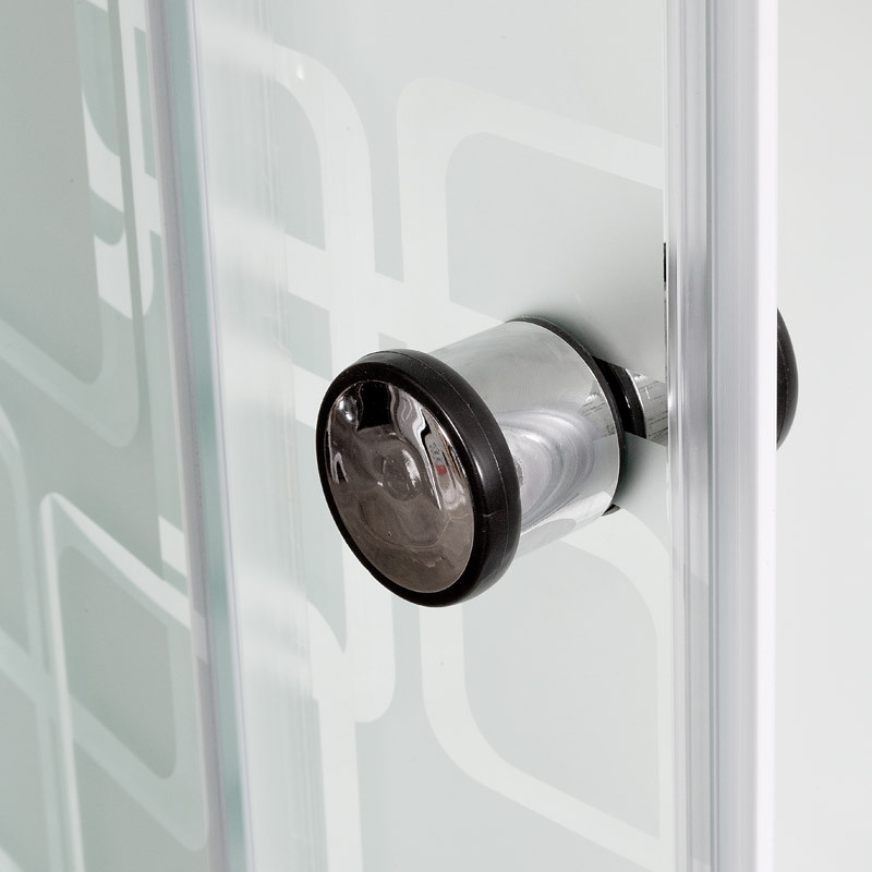 Душевая кабина DTO ЕМ 2712 L N LED с гидромассажем (120x80)