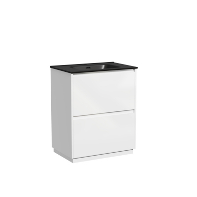 Тумба напольная под раковину SANCOS Libra Floor, белый глянец 690х450х840 мм, LB70FW