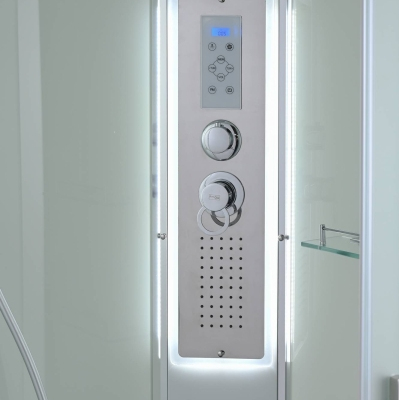 Душевая кабина AvaCan EM2811RLED 110x80 см