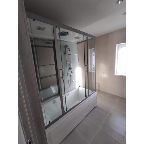 Душевой бокс Frank F557 170x85 см с турецкой баней, 2098721