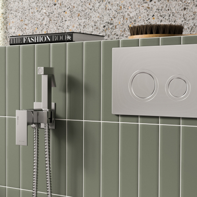 Встраиваемый смеситель для душа с гигиенической лейкой Wasserkraft A71338