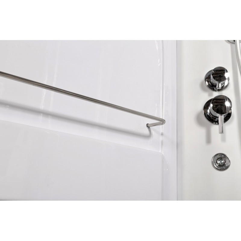 Душевая кабина DTO L 520 L LED с гидромассажем (120x80)