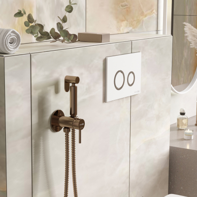 Встраиваемый смеситель для душа с гигиенической лейкой Wasserkraft A70938