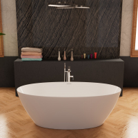 Ванна Frank F6123 White 170x81 отдельностоящая белая, 12525