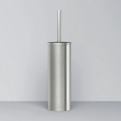 Ершик для унитаза AM.PM Sense L A7433600 с металлической настенной подставкой, сатин