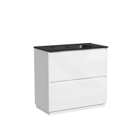 Тумба напольная под раковину SANCOS Libra Floor, белый глянец 890х450х840 мм, LB90FW