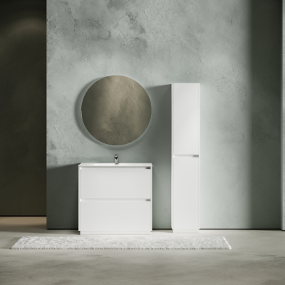 Тумба напольная под раковину SANCOS Libra Floor, белый глянец 890х450х840 мм, LB90FW