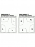 Душевая кабина Frank F412/1L М Black 120x80 матовое стекло, 20066
