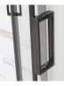 Душевая кабина Frank F412/1L М Black 120x80 матовое стекло, 20066
