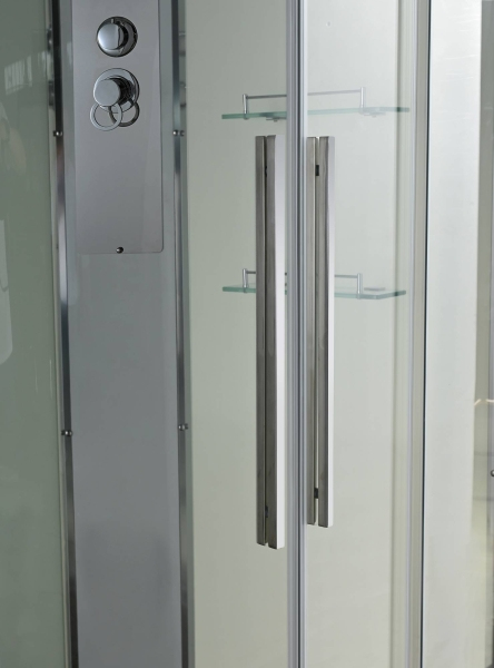 Душевая кабина AvaCan EM2811RNT 110x80 см без крыши прозрачная
