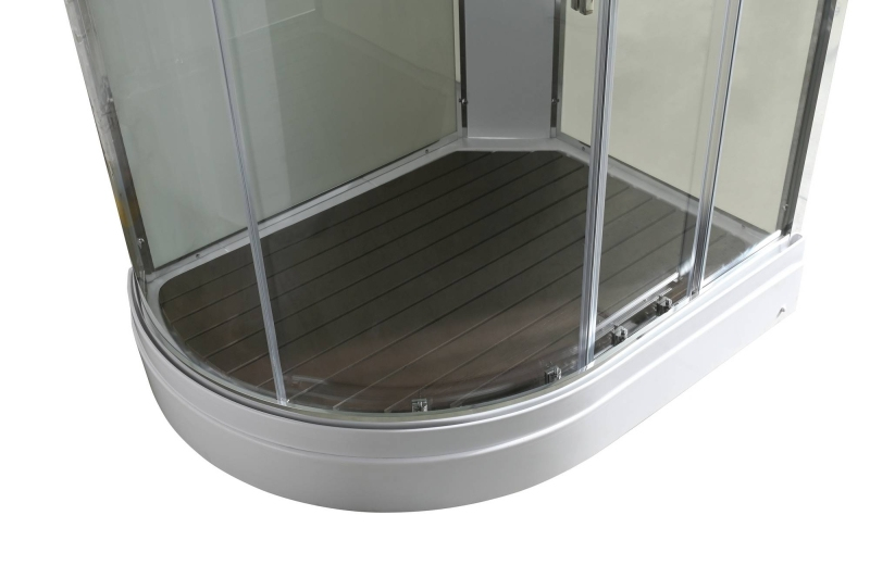 Душевая кабина AvaCan EM2811RNT 110x80 см без крыши прозрачная