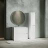 Тумба напольная под раковину SANCOS Libra Floor, белый глянец 990х450х840 мм, LB100FW