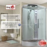Душевая кабина AvaCan EM2811RLEDT 110x80 см прозрачная