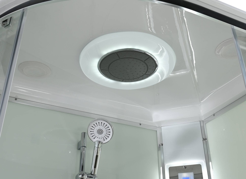 Душевая кабина AvaCan EM2811RLEDT 110x80 см прозрачная