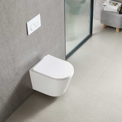 Унитаз подвесной Tornado Piatti VT1-11T, цвет белый, ультратонкое soft-close сиденье