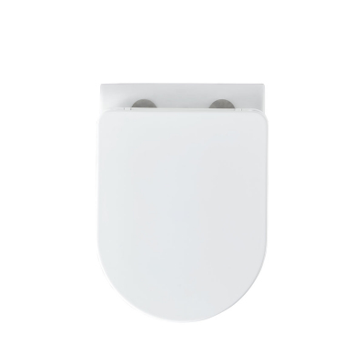 Унитаз подвесной Tornado Piatti VT1-11T, цвет белый, ультратонкое soft-close сиденье