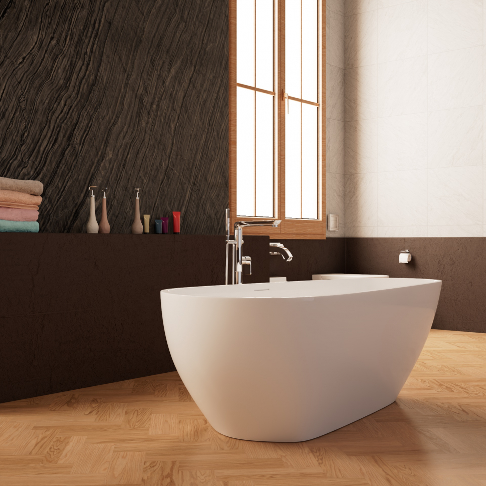 Ванна Frank F6122 170x75 отдельностоящая, 12524