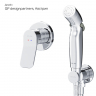Гигиенический душ со смесителем AM.PM X-Joy F40H85A00 хром встраиваемый, шланг 1200, держатель