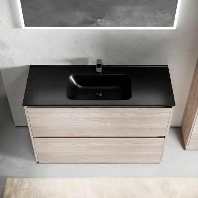 Тумба напольная под раковину SANCOS Libra Floor, дуб галифакс натуральный 1190х450х840 мм, LB120F-1EG