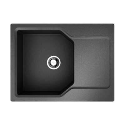 Кухонная мойка Omoikiri Yonaka 65-BL Artgranit/черный, 4993348