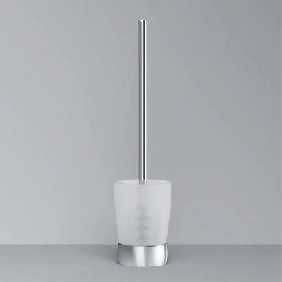 Ершик для унитаза AM.PM Sensation A3033200 со стеклянной напольной подставкой, хром