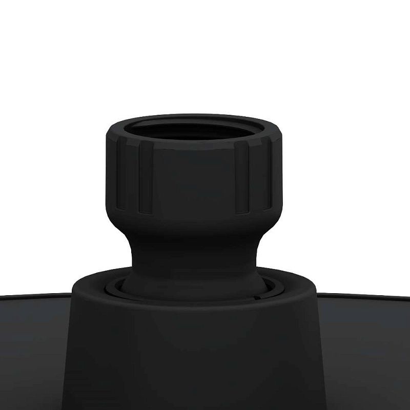 Тропический душ (лейка) Damixa Jupiter 977050300 черный матовый