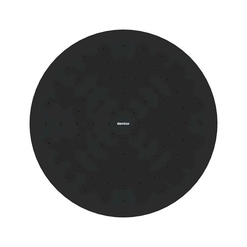 Тропический душ (лейка) Damixa Jupiter 977050300 черный матовый