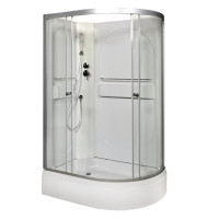 Душевая кабина DTO L 520 L N с гидромассажем (120x80)