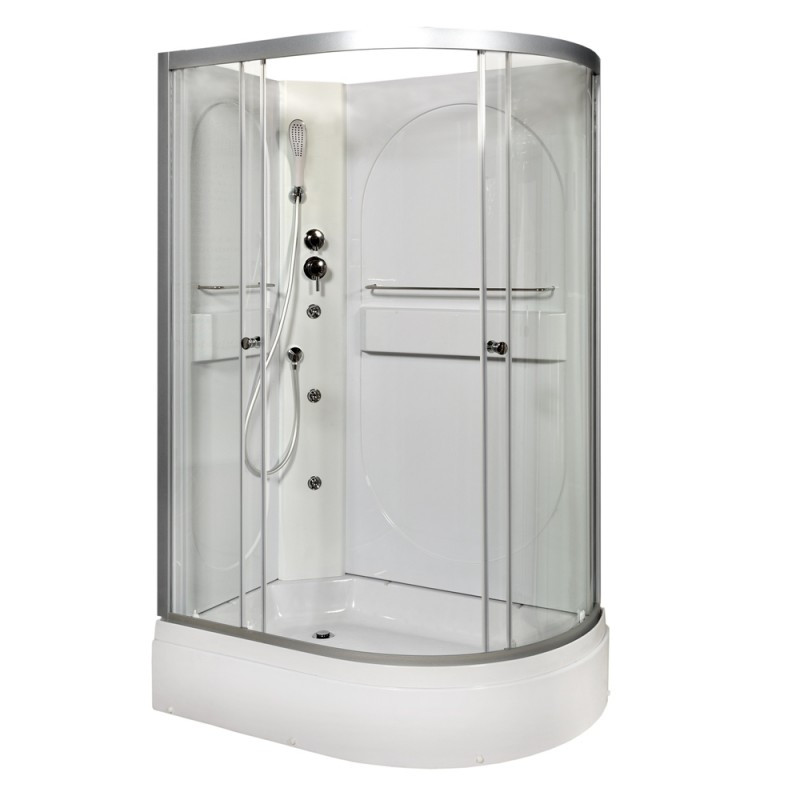 Душевая кабина DTO L 520 L N с гидромассажем (120x80)