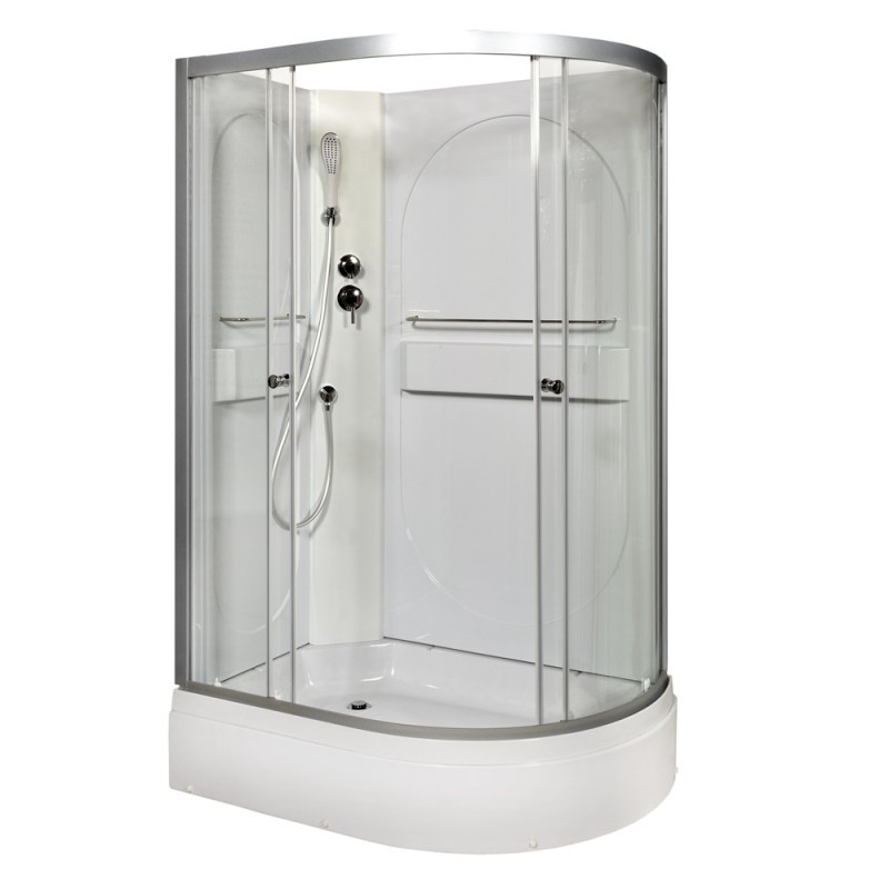Душевая кабина DTO L 520 L N с гидромассажем (120x80)