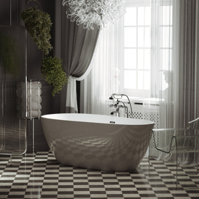 Ванна SANCOS Avocado акриловая отдельностоящая, белый 1700x800x600мм, FB18