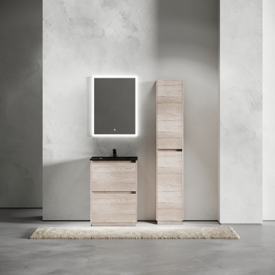 Тумба напольная под раковину SANCOS Libra Floor, дуб галифакс натуральный 590х450х840 мм, LB60FEG