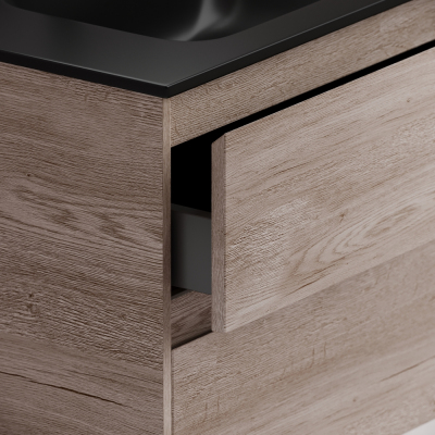 Тумба напольная под раковину SANCOS Libra Floor, дуб галифакс натуральный 590х450х840 мм, LB60FEG