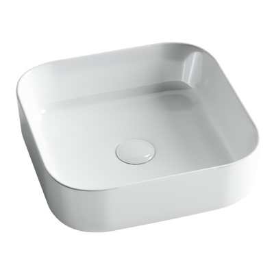 Умывальник CERAMICANOVA Element чаша накладная квадратная CN6012