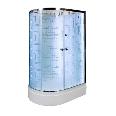 Душевая кабина DTO ЕМ 2712R N LED (120x80)