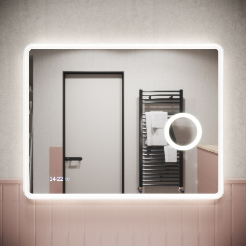 Зеркало SANCOS Arcadia 1.0 с подсветкой 900х700 мм, AR1.900