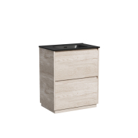 Тумба напольная под раковину SANCOS Libra Floor, дуб галифакс натуральный 690х450х840 мм, LB70FEG