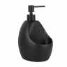 Дозатор с емкостью для губки Wasserkraft K-8099BLACK