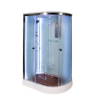 Душевая кабина DTO D 102 S L Led (120x80)