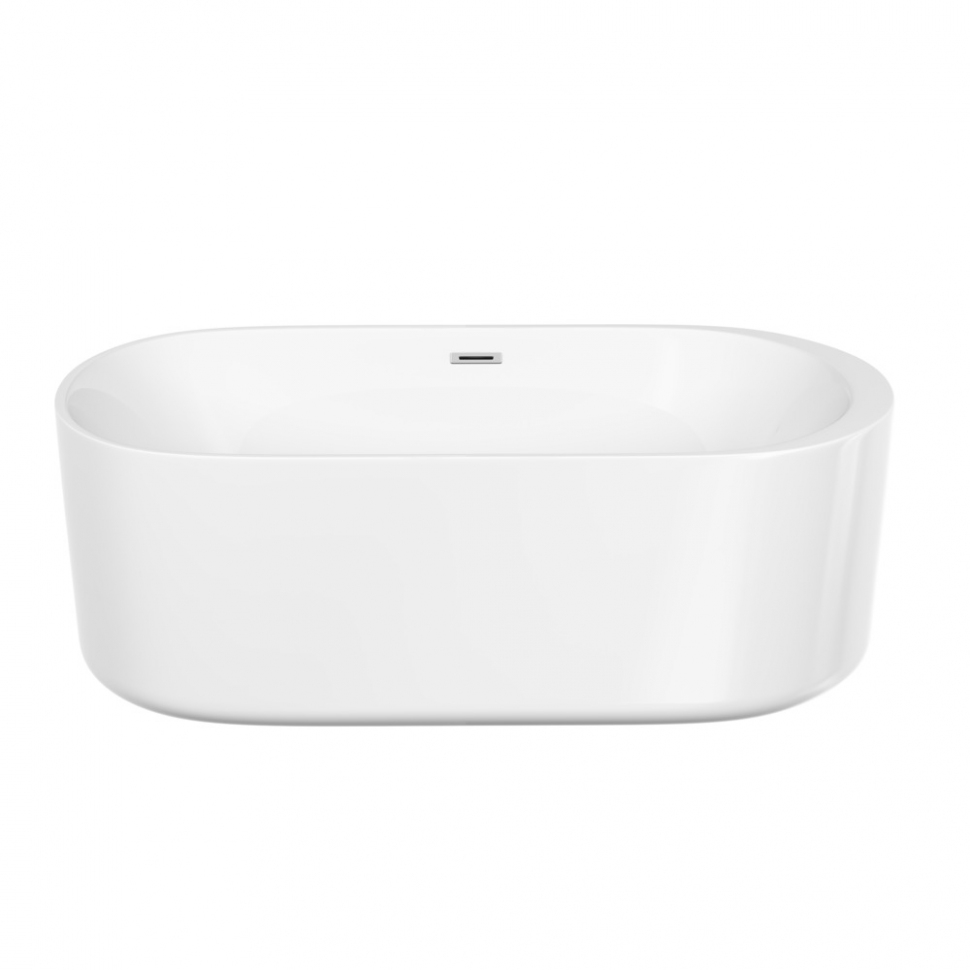 Ванна SANCOS Fiori акриловая отдельностоящая, белый 1700x800x580мм, FB04