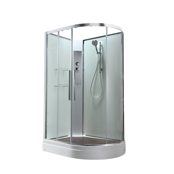 Душевая кабина AvaCan EM2811LNT 110x80 см без крыши прозрачная