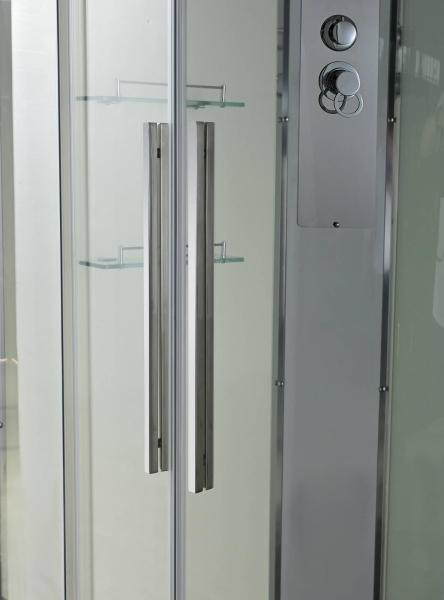 Душевая кабина AvaCan EM2811LNT 110x80 см без крыши прозрачная