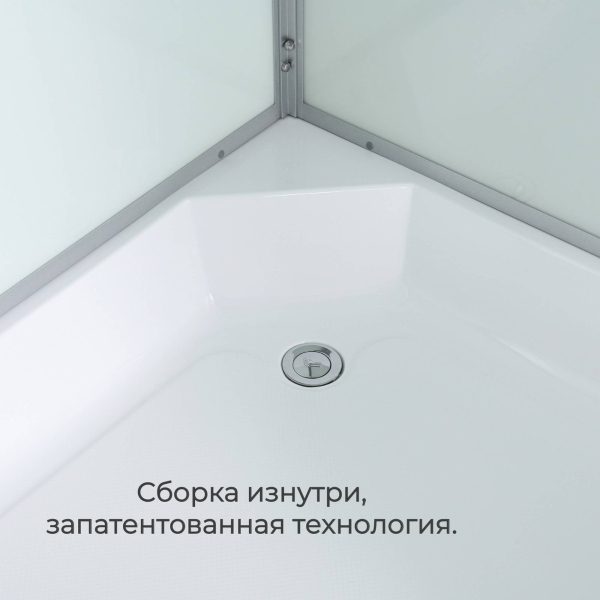 Душевая кабина AvaCan D3012R N без крыши 120x80 см, D3012RN