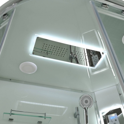 Душевая кабина AvaCan A2812RLED 120x80 см, правая