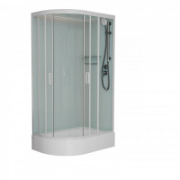 Душевая кабина Frank F412/1R М White 120x80 матовое стекло, 20030