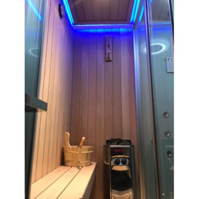 Кабина с финской сауной FRANK F914L 150x120x220 см левосторонняя, 2020200